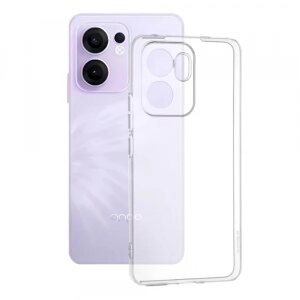 Husa pentru Oppo Reno13 FS 5G / Reno13 F 4G / Reno13 F, Techsuit, Clear, Transparenta