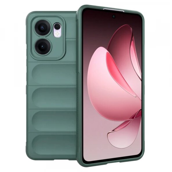 Husa pentru Oppo Reno13 FS 5G / Reno13 F 4G / Reno13 F, Techsuit, Magic Shield, Verde