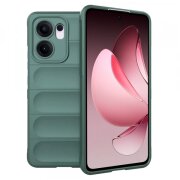 Husa pentru Oppo Reno13 FS 5G / Reno13 F 4G / Reno13 F, Techsuit, Magic Shield, Verde