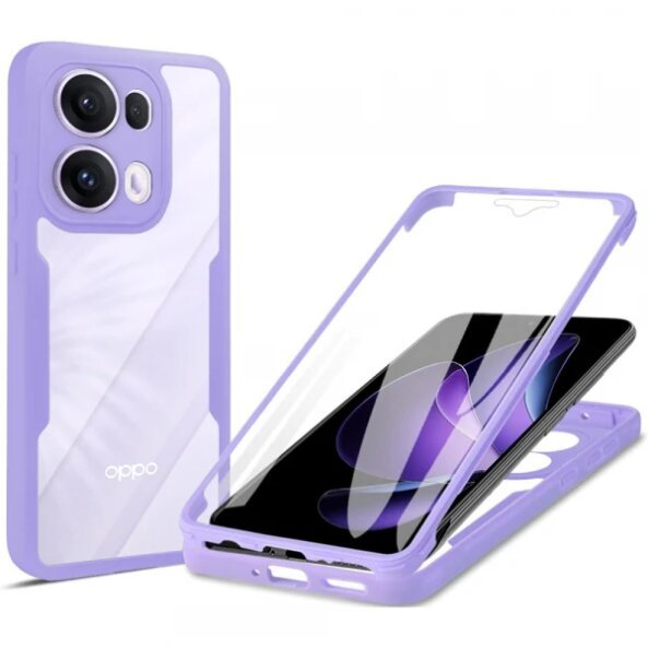 Husa pentru Oppo Reno13 Pro, Techsuit, ColorVerse 360, Mov