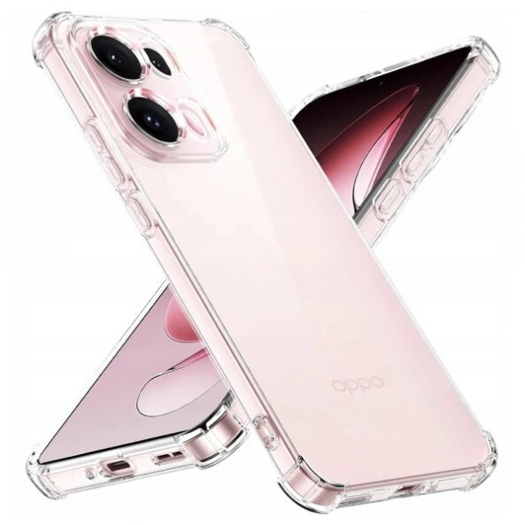 Husa pentru Oppo Reno13 Pro, Techsuit, Shockproof Clear, Transparenta