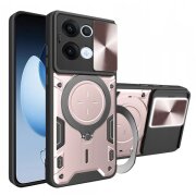 Husa pentru Oppo Reno13, Techsuit, CamGuard Pro, Roz Aurie