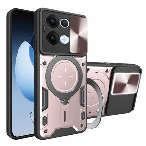 Husa pentru Oppo Reno13, Techsuit, CamGuard Pro, Roz Aurie