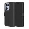 Husa pentru Oppo Reno13, Techsuit, Leather Folio, Neagra