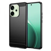 Husa pentru Oppo Reno14, Techsuit, Carbon, Neagra