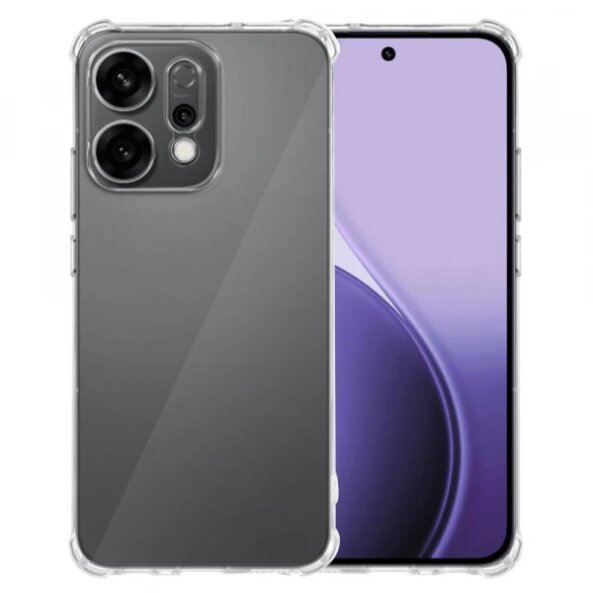 Husa pentru Oppo Reno14, Techsuit, Shockproof Clear, Transparenta