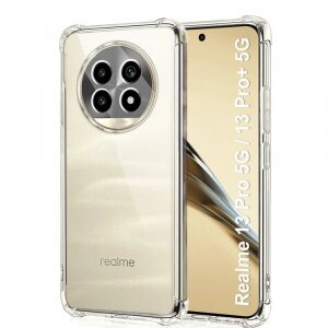Husa pentru Realme 13 Pro / 13 Pro+, Techsuit, Shockproof Clear, Transparenta