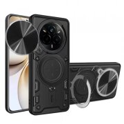 Husa pentru Realme 14 Pro+, Techsuit, CamGuard Pro, Neagra