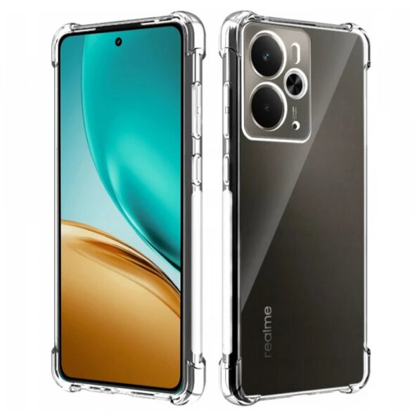 Husa pentru Realme 14T / 14, Techsuit, Shockproof Clear, Transparenta
