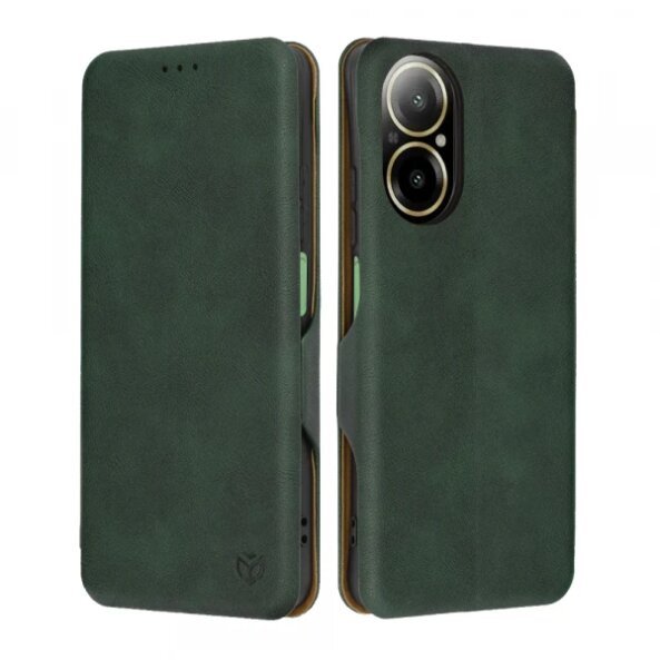 Husa pentru Realme C67 4G, Techsuit, Safe Wallet Plus, Verde