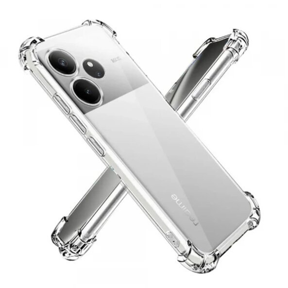 Husa pentru Realme GT 6T / GT 6, Techsuit, Shockproof Clear, Transparenta