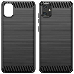 Husa pentru Samsung Galaxy A05 A055, Techsuit, Carbon, Neagra