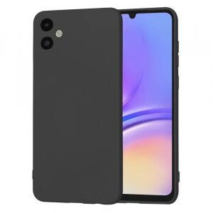 Husa pentru Samsung Galaxy A05 A055, Techsuit, SoftFlex, Neagra