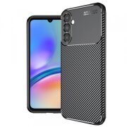 Husa pentru Samsung Galaxy A05s A057, Techsuit, CarbonFiber, Neagra