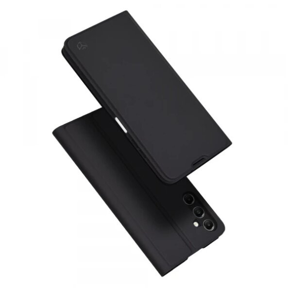 Husa pentru Samsung Galaxy A05s A057, Techsuit, Magskin Book, Neagra