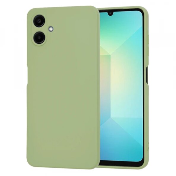 Husa pentru Samsung Galaxy A06 A065, Techsuit, SoftFlex, Verde Deschis