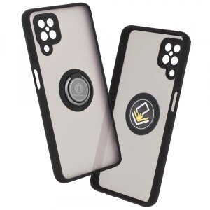 Husa pentru Samsung Galaxy A12 Nacho A127 / A12 A125, Techsuit, Glinth, Neagra