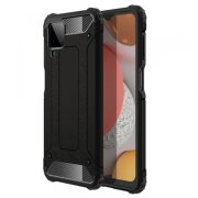 Husa pentru Samsung Galaxy A12 Nacho A127 / A12 A125, Techsuit, Hybrid Armor, Neagra