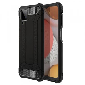 Husa pentru Samsung Galaxy A12 Nacho A127 / A12 A125, Techsuit, Hybrid Armor, Neagra