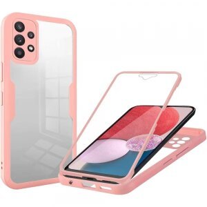 Husa pentru Samsung Galaxy A13 A135, Techsuit, ColorVerse 360, Roz