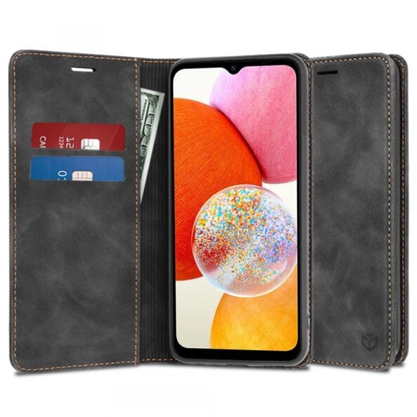 Husa pentru Samsung Galaxy A14 A145 / A14 5G A146, Techsuit, Confy, Neagra