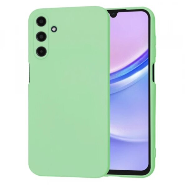 Husa pentru Samsung Galaxy A15 5G A156 / A15 A155, Techsuit, SoftFlex, Verde