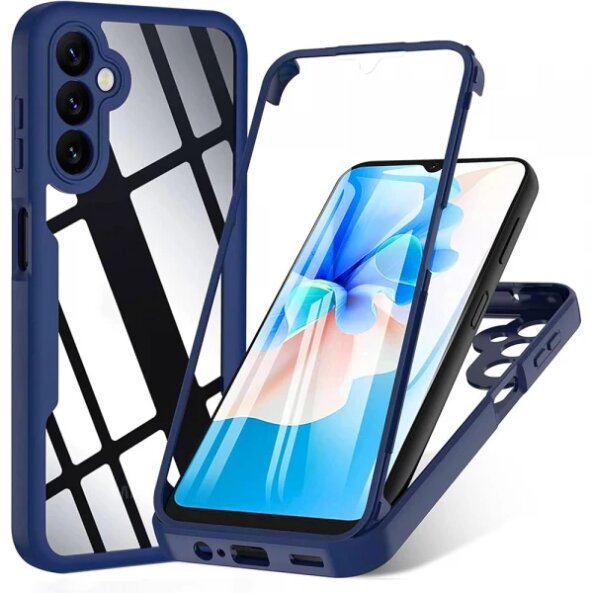 Husa pentru Samsung Galaxy A16 5G A166 / A16 4G A165, Techsuit, ColorVerse 360, Albastra