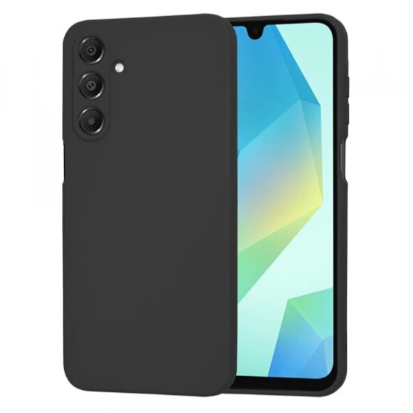 Husa pentru Samsung Galaxy A16 5G A166 / A16 4G A165, Techsuit, SoftFlex, Neagra