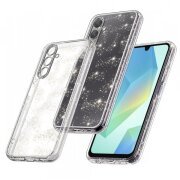 Husa pentru Samsung Galaxy A16 5G A166 / A16 4G A165, Techsuit, SparkleSkin, Transparenta