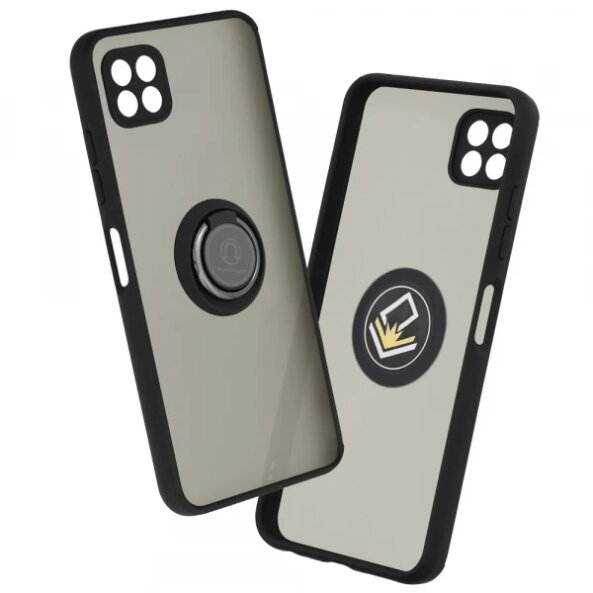 Husa pentru Samsung Galaxy A22 5G A226, Techsuit, Glinth, Neagra