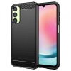 Husa pentru Samsung Galaxy A24 4G A245, Techsuit, Carbon, Neagra