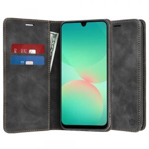 Husa pentru Samsung Galaxy A26 A266, Techsuit, Confy, Neagra