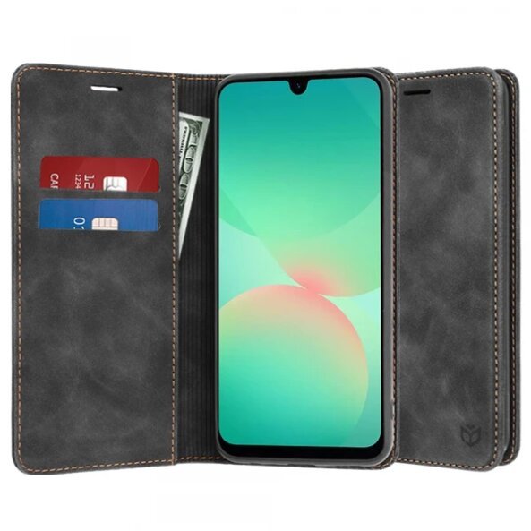 Husa pentru Samsung Galaxy A26 A266, Techsuit, Confy, Neagra