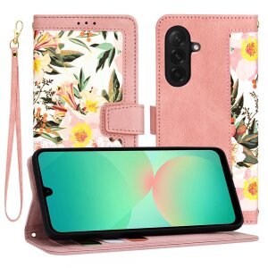 Husa pentru Samsung Galaxy A26 A266, Techsuit, FlipCraft, Roz