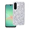 Husa pentru Samsung Galaxy A26 A266, Techsuit, Sparkly Glitter, Alba