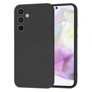 Husa pentru Samsung Galaxy A35 5G A356, Techsuit, SoftFlex, Neagra