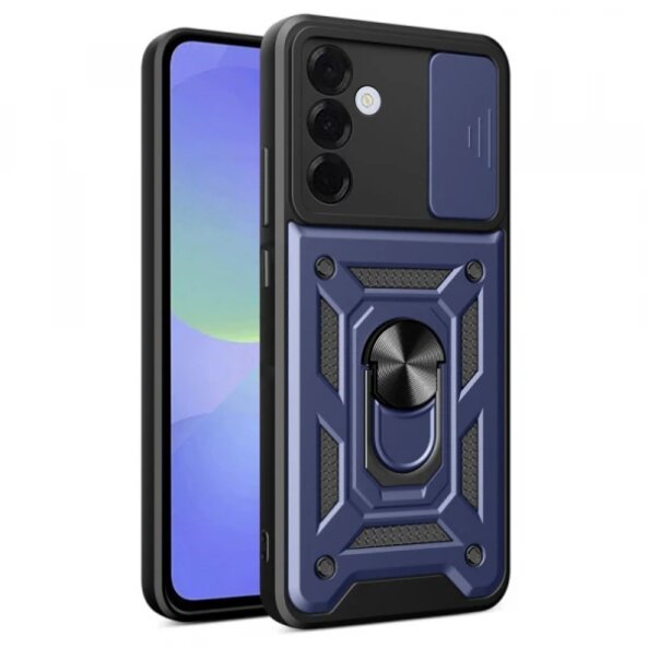 Husa pentru Samsung Galaxy A36 A366, Techsuit, CamShield, Albastra