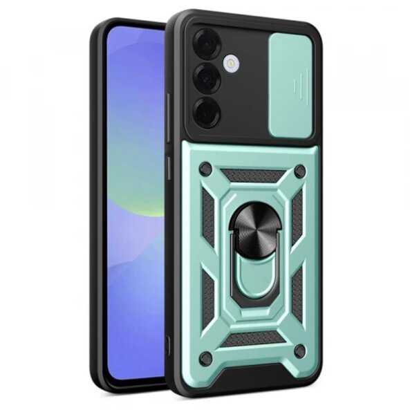 Husa pentru Samsung Galaxy A36 A366, Techsuit, CamShield, Verde