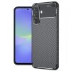 Husa pentru Samsung Galaxy A36 A366, Techsuit, CarbonFiber, Neagra