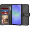 Husa pentru Samsung Galaxy A36 A366, Techsuit, Diary Book, Neagra