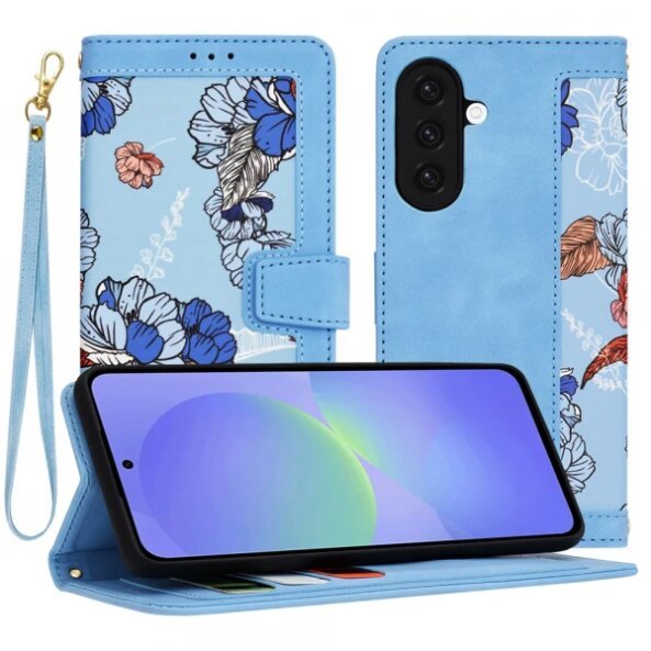 Husa pentru Samsung Galaxy A36 A366, Techsuit, FlipCraft, Bleu