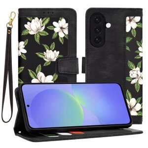 Husa pentru Samsung Galaxy A36 A366, Techsuit, FlipCraft, Neagra