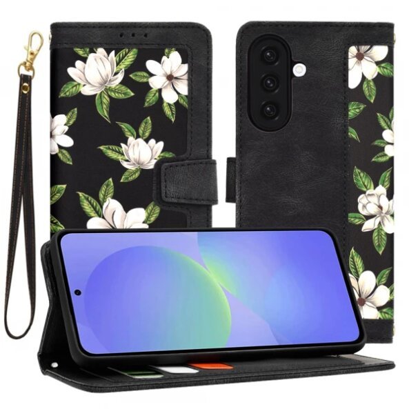 Husa pentru Samsung Galaxy A36 A366, Techsuit, FlipCraft, Neagra