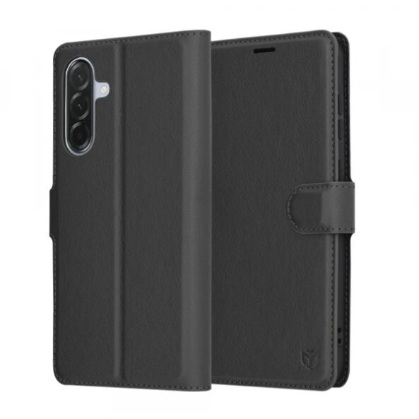 Husa pentru Samsung Galaxy A36 A366, Techsuit, Leather Folio, Neagra