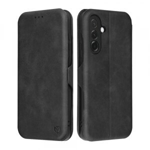 Husa pentru Samsung Galaxy A36 A366, Techsuit, Safe Wallet Plus, Neagra