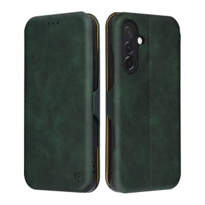 Husa pentru Samsung Galaxy A36 A366, Techsuit, Safe Wallet Plus, Verde