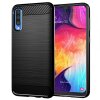 Husa pentru Samsung Galaxy A50s A507 / A30s A307 / A50 A505, Techsuit, Carbon, Neagra