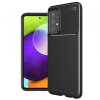 Husa pentru Samsung Galaxy A52s 5G A528 / A52 5G A526 / A52 A525, Techsuit, CarbonFiber, Neagra
