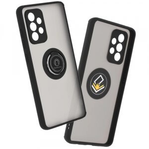 Husa pentru Samsung Galaxy A52s 5G A528 / A52 5G A526 / A52 A525, Techsuit, Glinth, Neagra