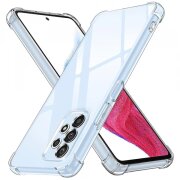 Husa pentru Samsung Galaxy A53 5G A536, Techsuit, Shockproof Clear, Transparenta